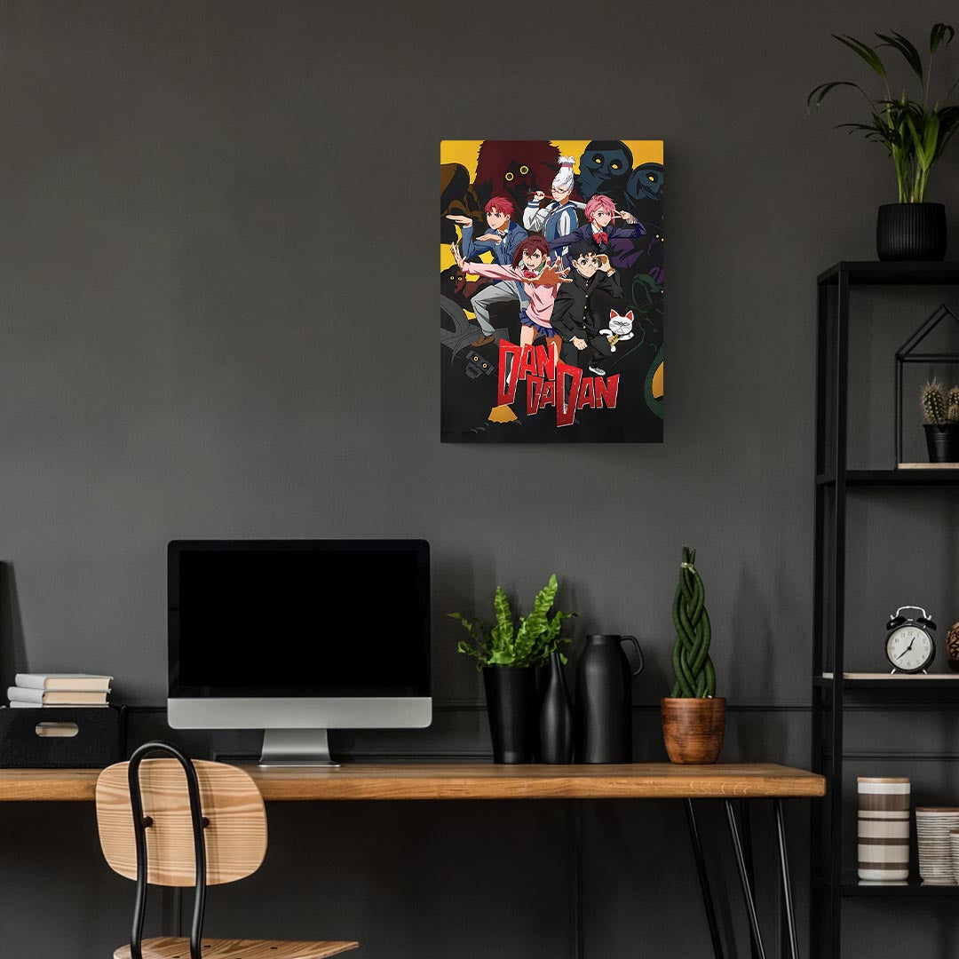 Dandadan Metal Poster