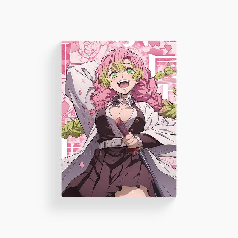 Mitsuri Demon Slayer Metal Poster