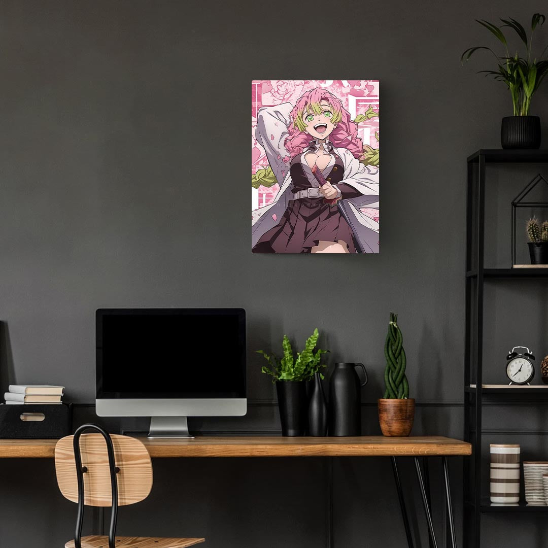 Mitsuri Demon Slayer Metal Poster