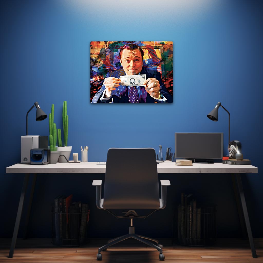 Jordan Belfort Pop Art Poster