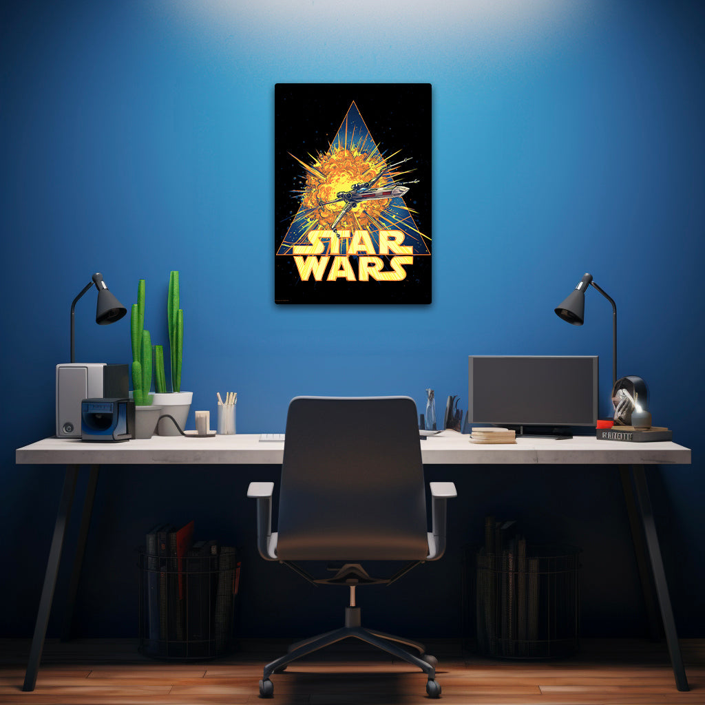 Star Wars Logo Metal Poster