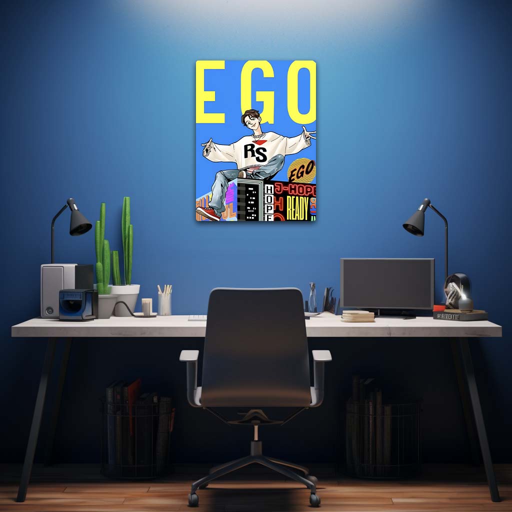 BTS Ego - Metal Poster