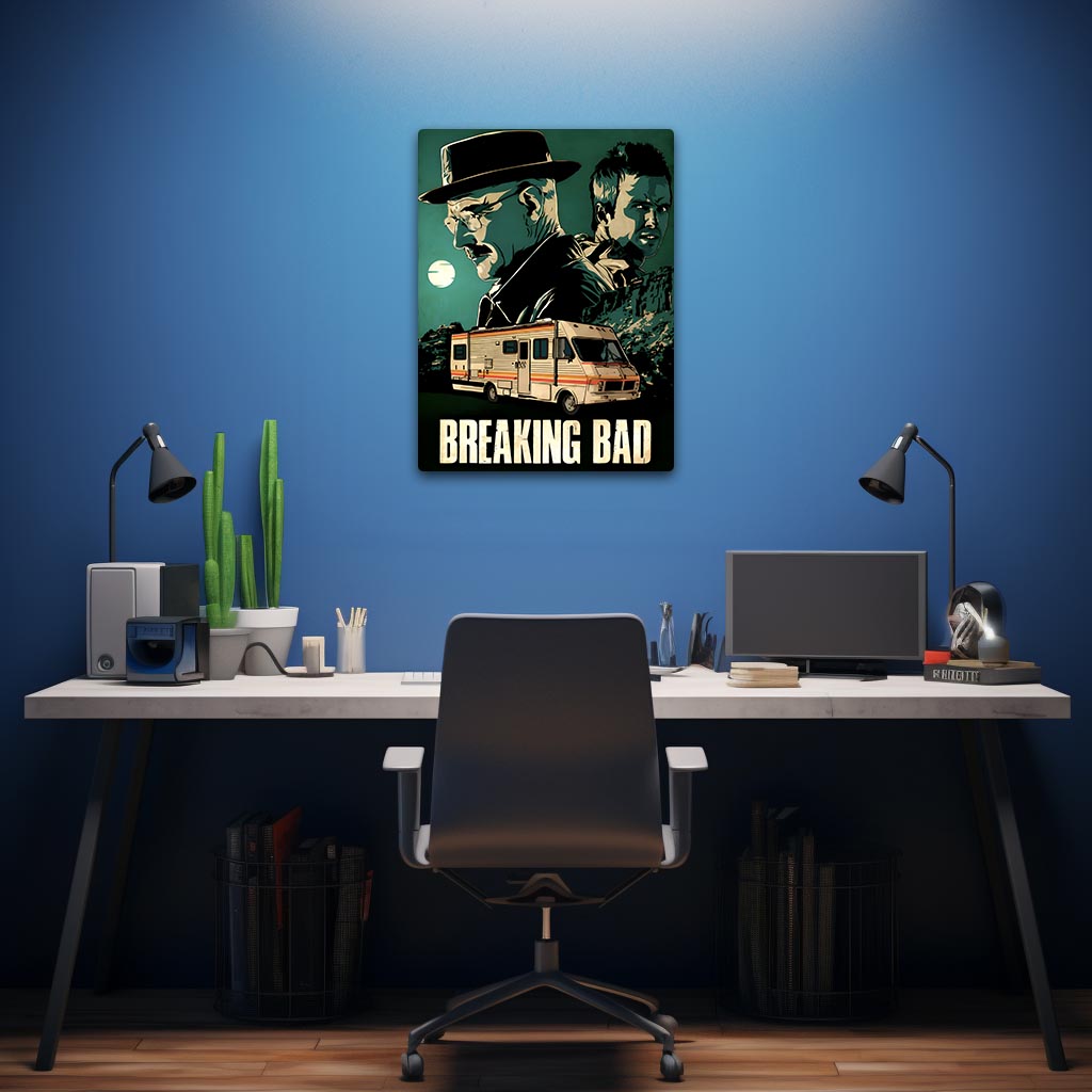 Breaking Bad Metal Poster