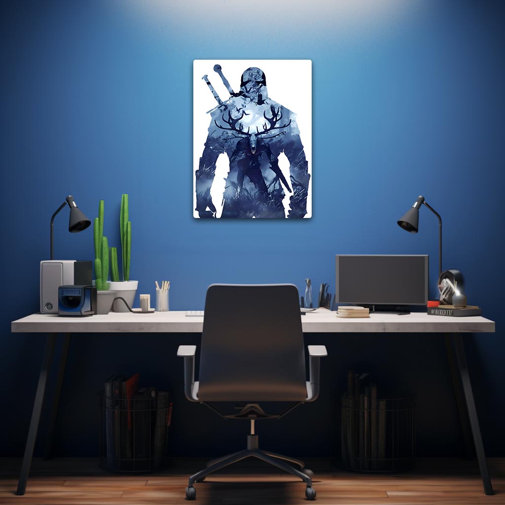 Witcher Gaming Metal Poster