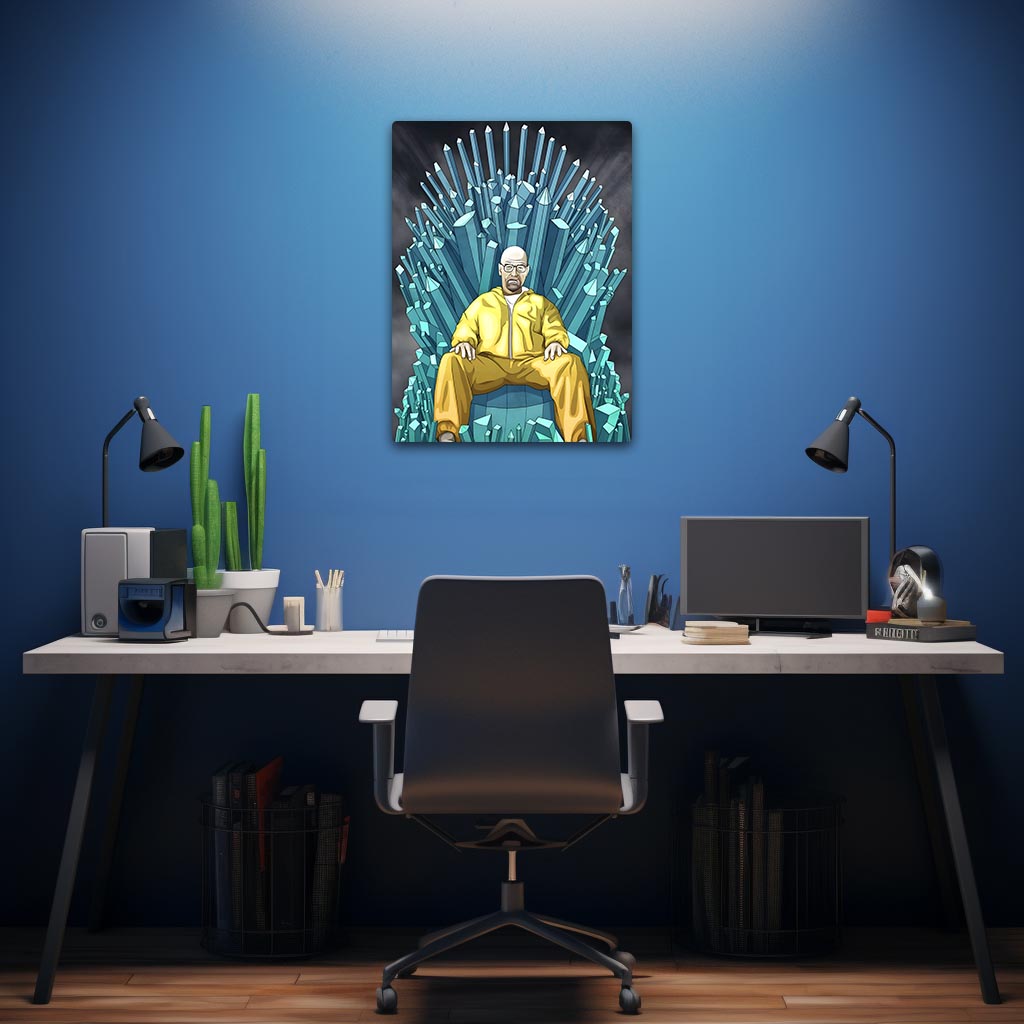 Heisenberg Breaking Bad Metal Poster