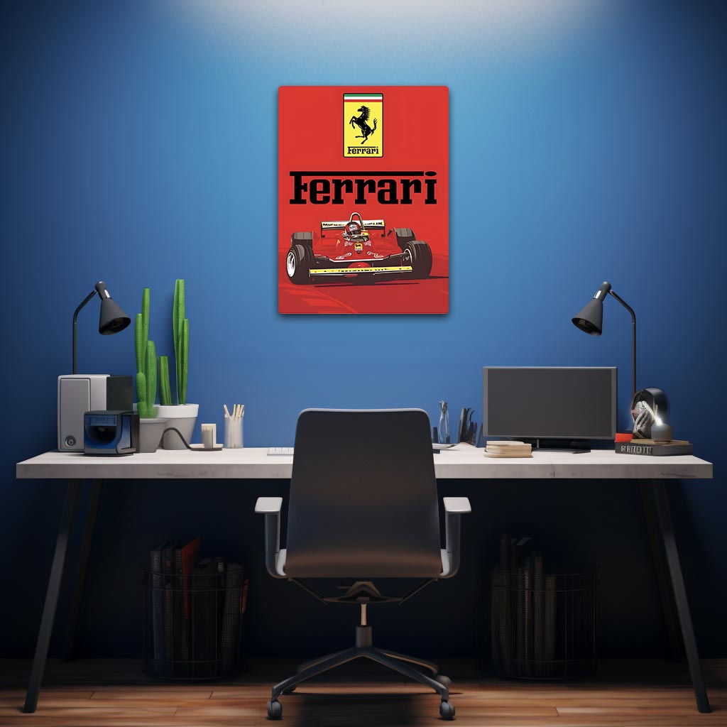 Scuderia Ferrari F1 Poster