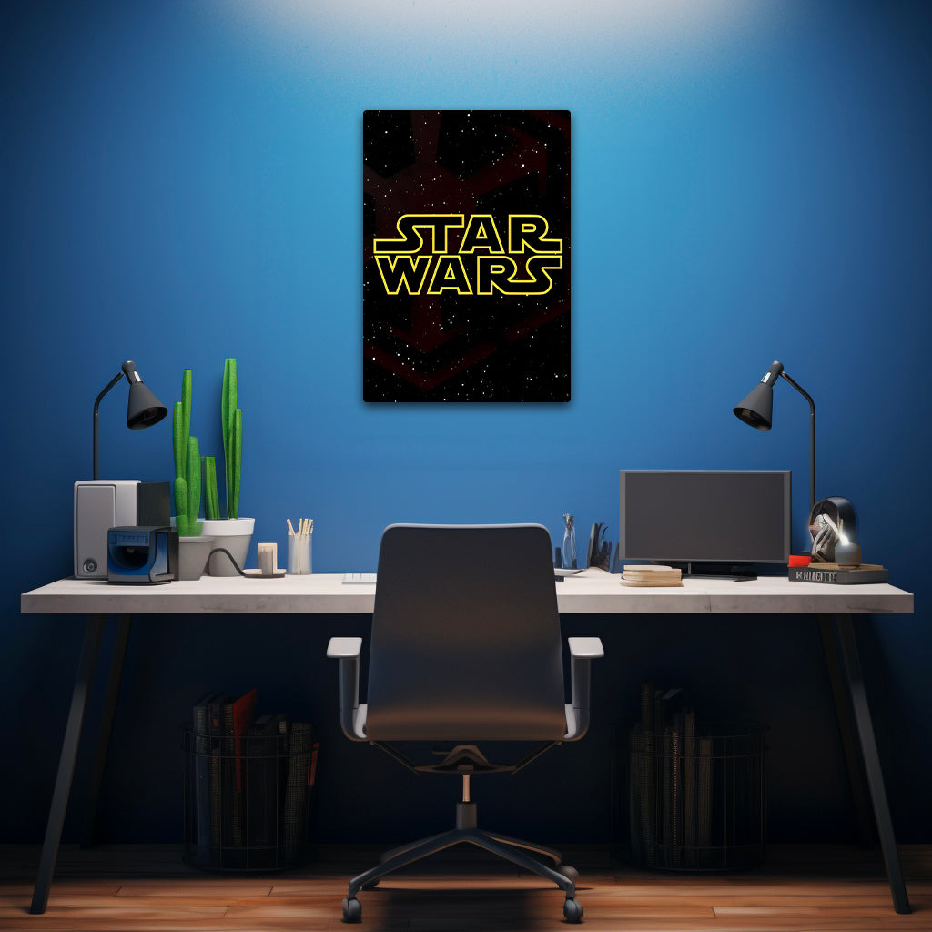 Star Wars Logo Metal Poster