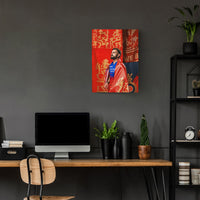 Virat Kohli Metal Poster