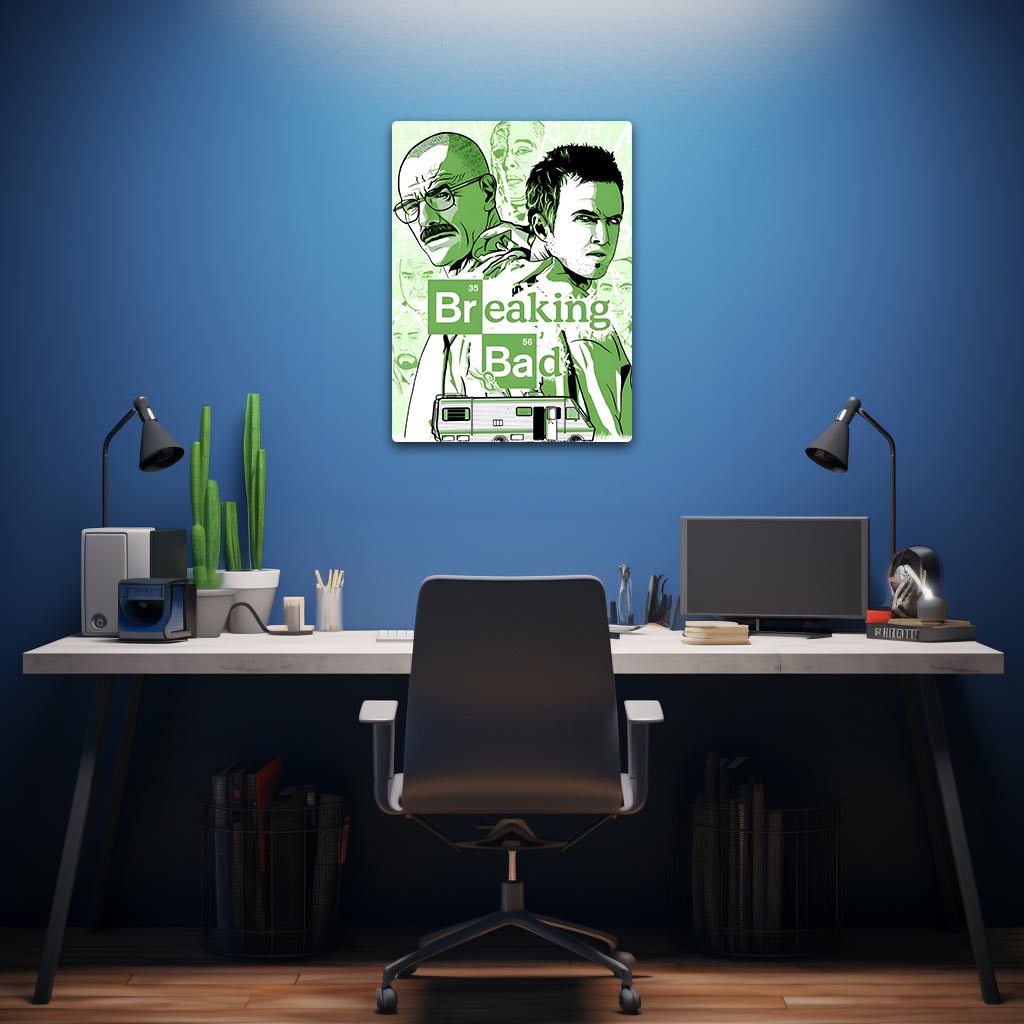 Breaking Bad Metal Poster