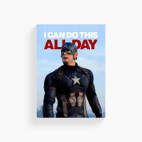 I Can Do This All Day – Captain America Metal Poster