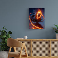 Ghost Rider Metal Poster
