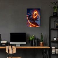 Ghost Rider Metal Poster