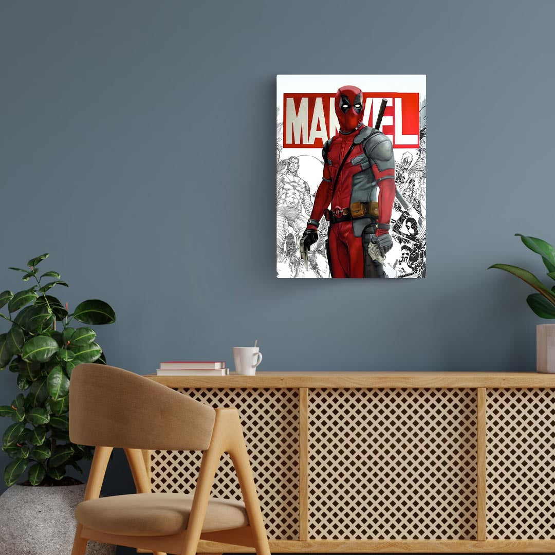 Deadpool Metal Poster