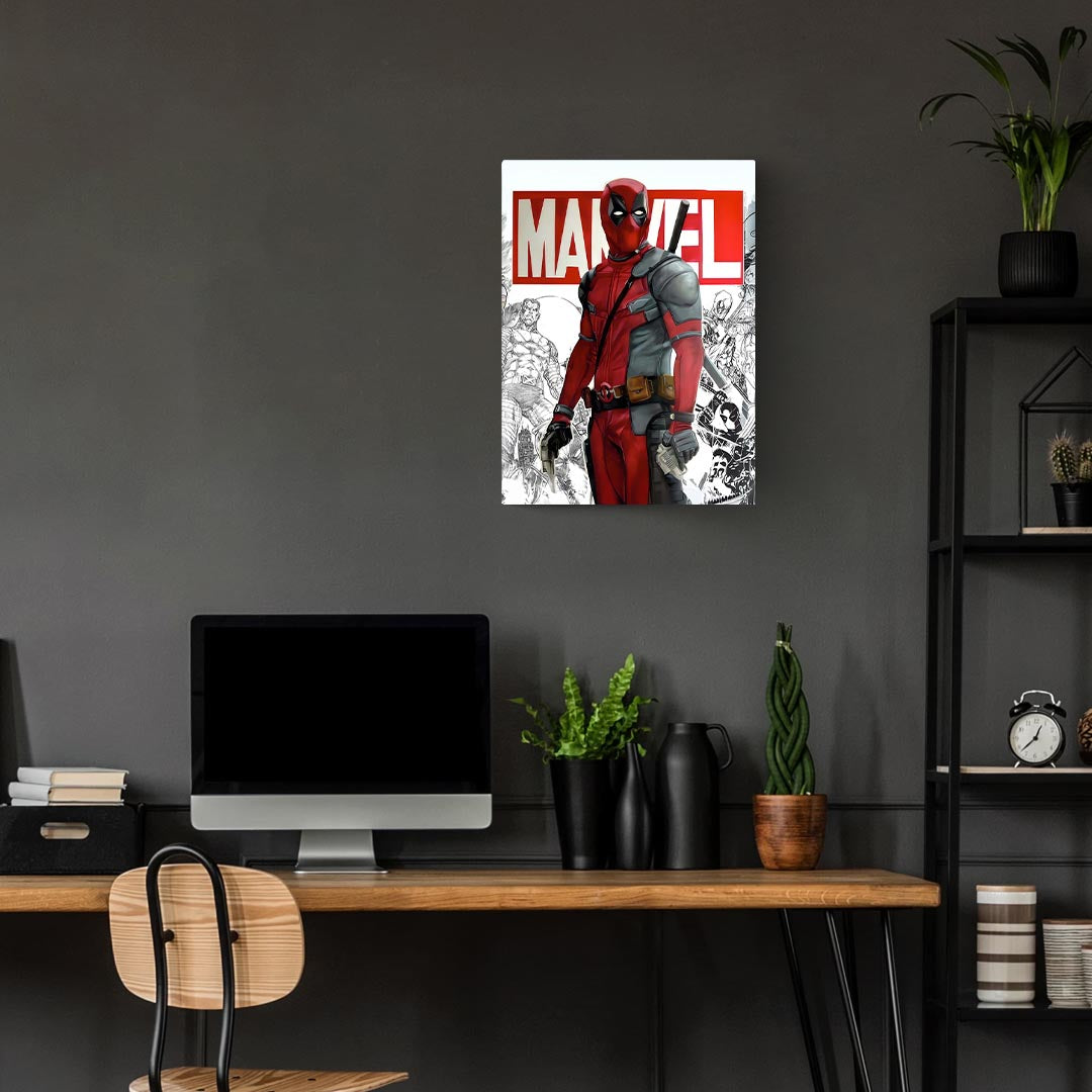 Deadpool Metal Poster