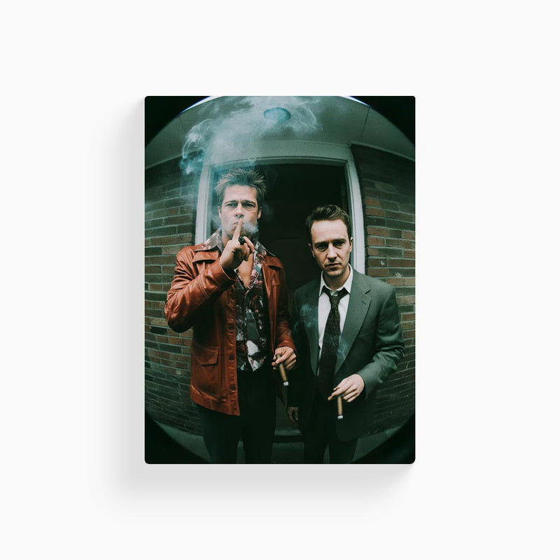 Fight Club Metal Poster