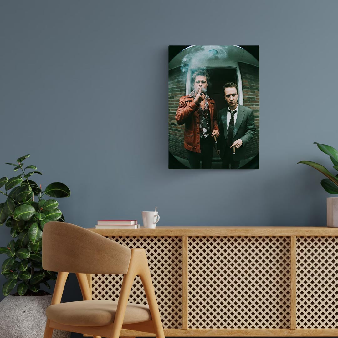 Fight Club Metal Poster