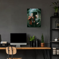 Fight Club Metal Poster