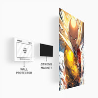 Saitama One Punch Man Metal Poster
