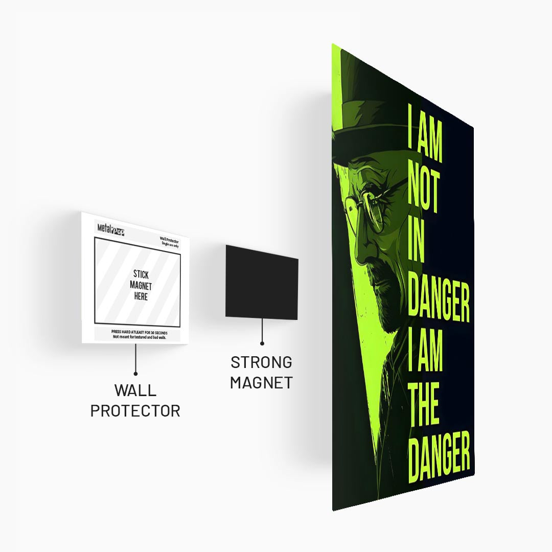 I am the Danger Breaking Bad Poster