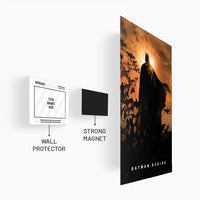 Batman Begins Metal Poster