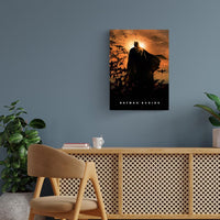 Batman Begins Metal Poster