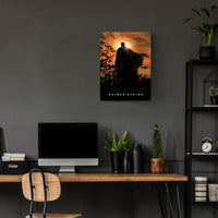 Batman Begins Metal Poster