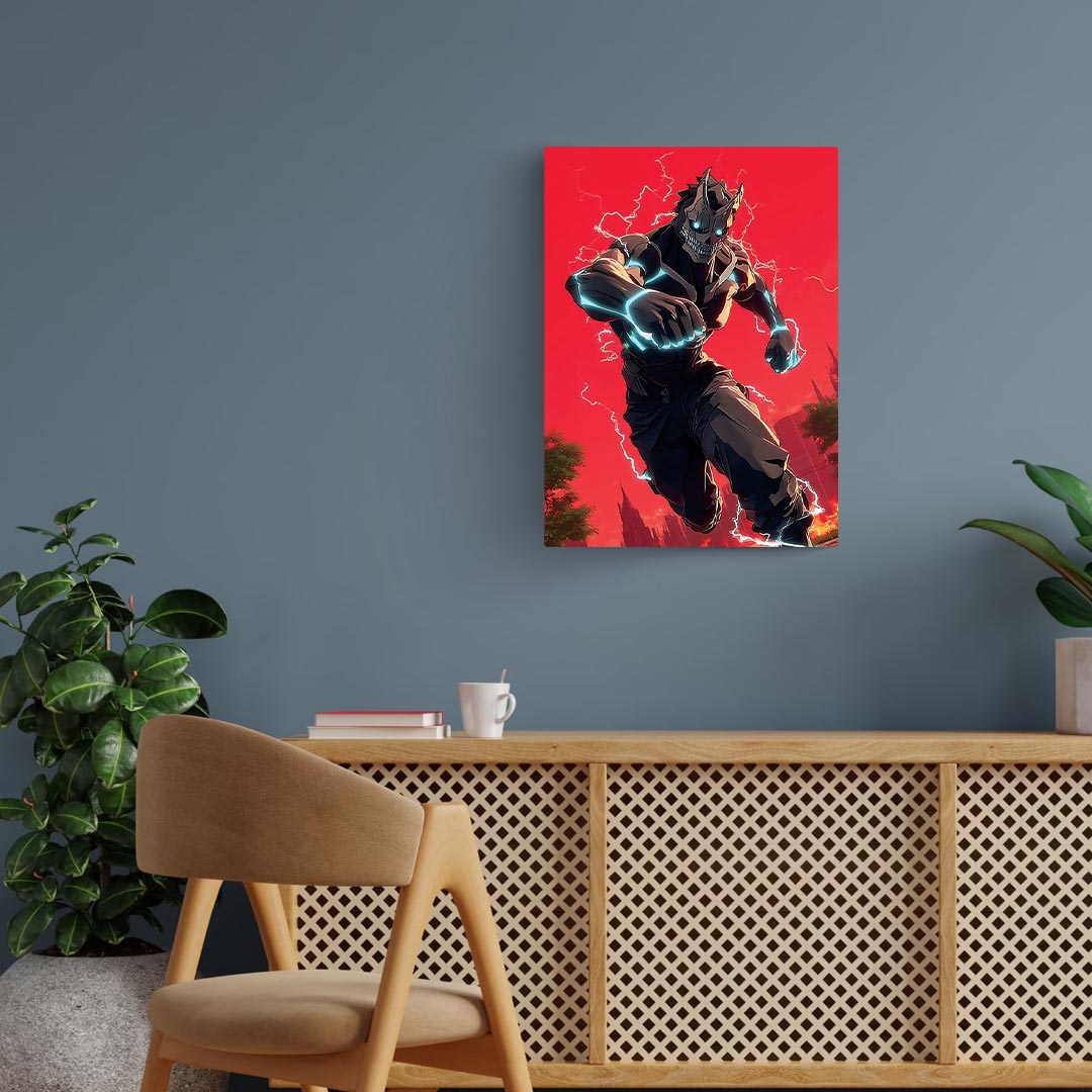 Kafka Hibino – Kaiju No. 8 Metal Poster