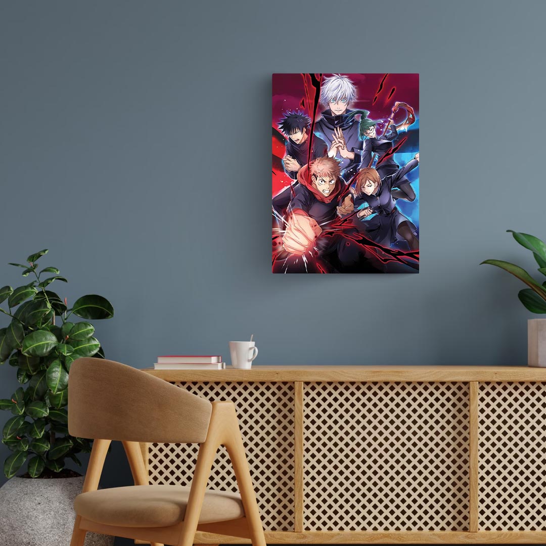 Jujutsu Kaisen Metal Poster