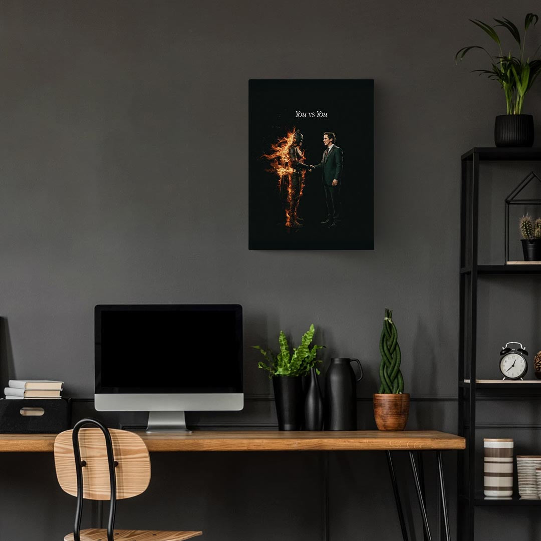 You Vs You Metal Poster