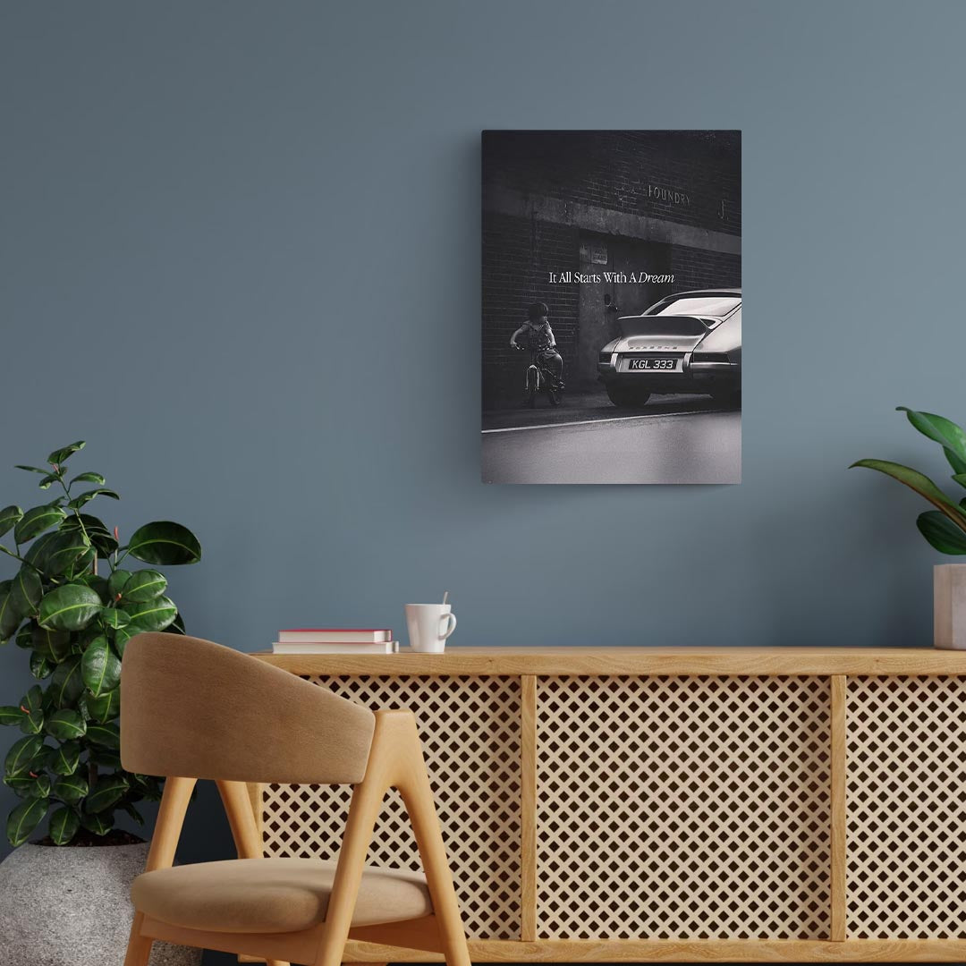 It All Starts With A Dream Metal Poster
