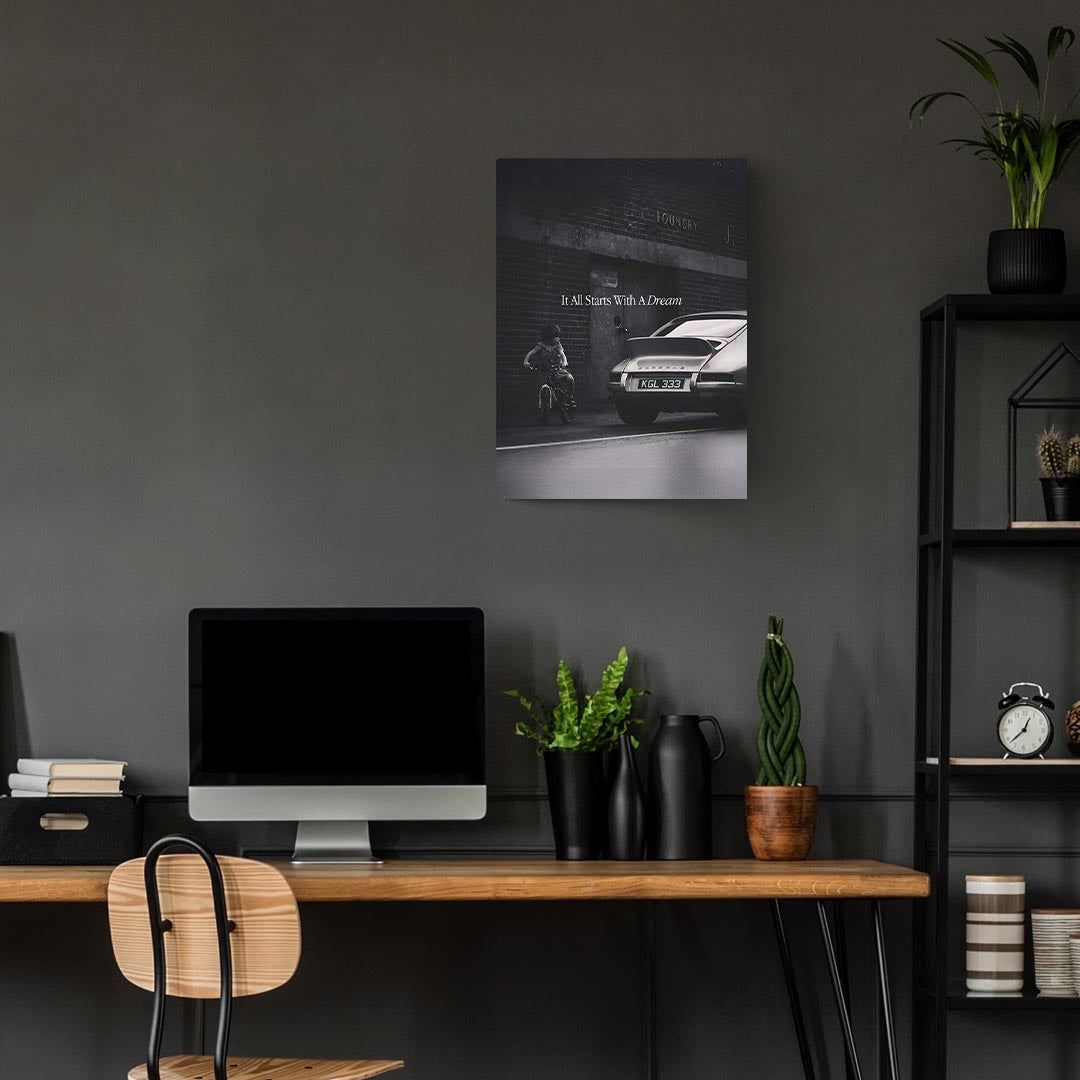 It All Starts With A Dream Metal Poster