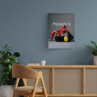 Pressure Is For Tires – Lewis Hamilton F1 Metal Poster