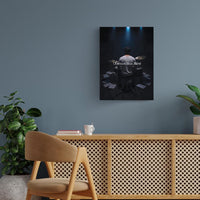 Obsession Beats Talent Metal Poster