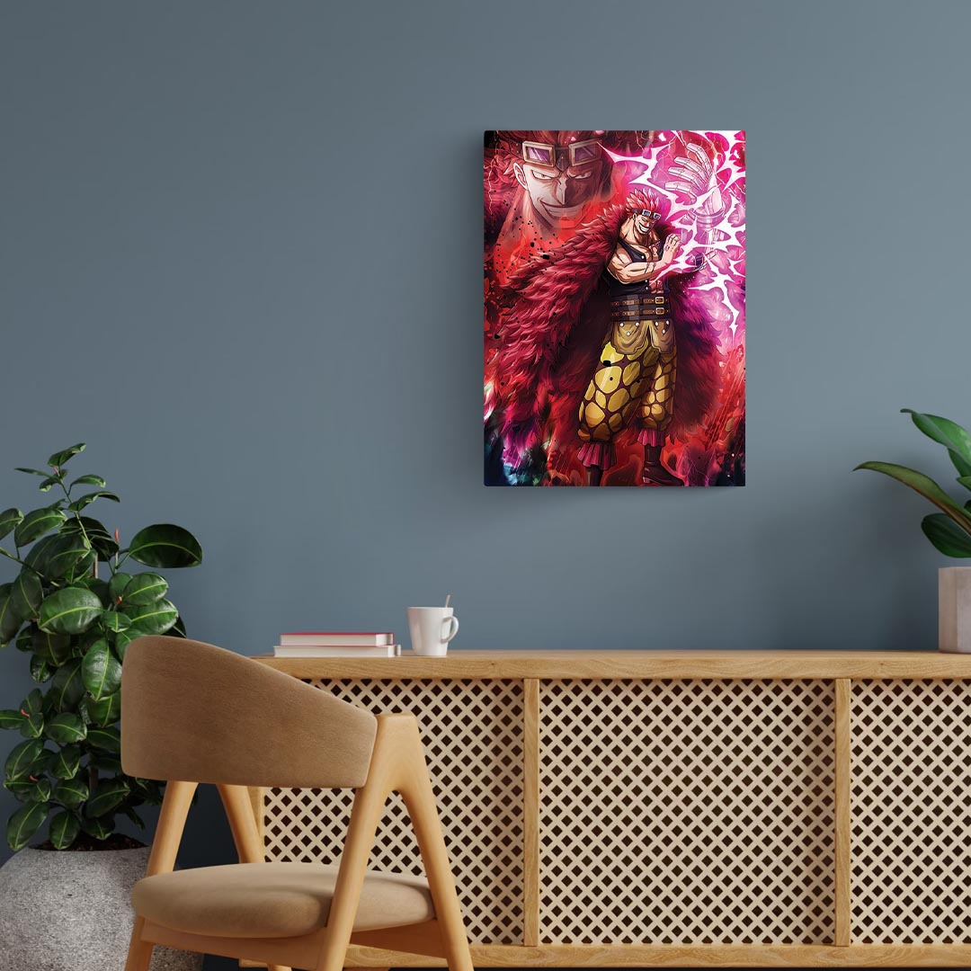 Eustass One Piece Metal Poster