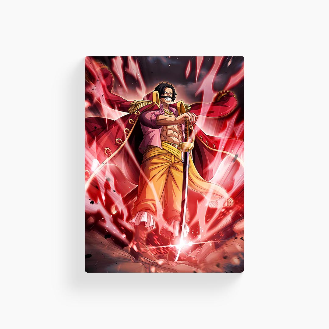 Gol D. Roger One Piece Metal Poster