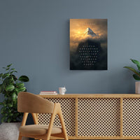 Success Motivational Metal Poster