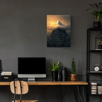 Success Motivational Metal Poster