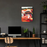 Charles Leclerc – Ferrari F1 Metal Poster