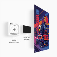 Max Verstappen Red Bull F1 Poster