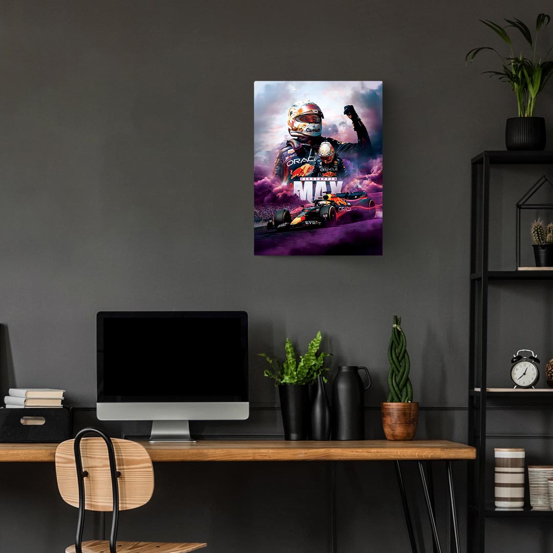 Max Verstappen F1 Poster