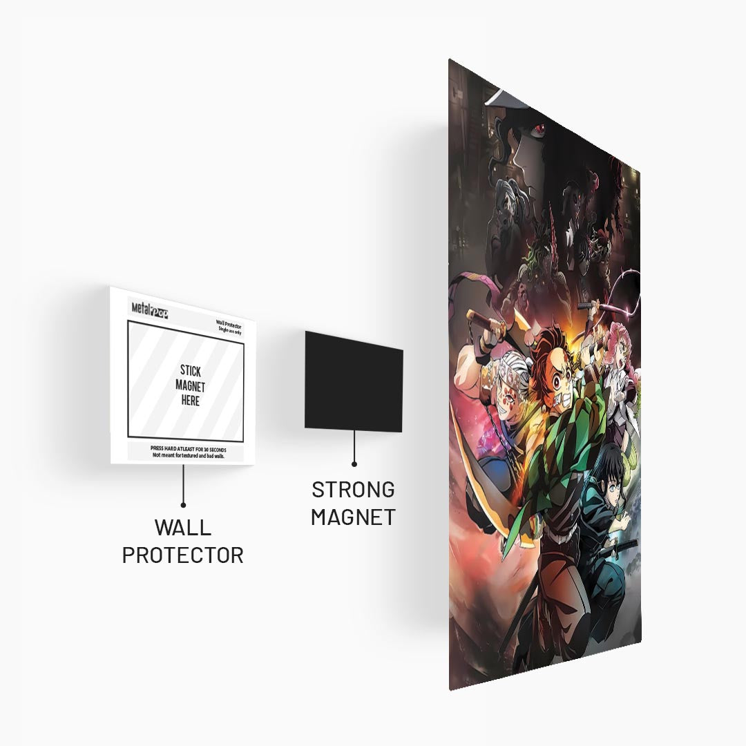 Demon Slayer Metal Poster