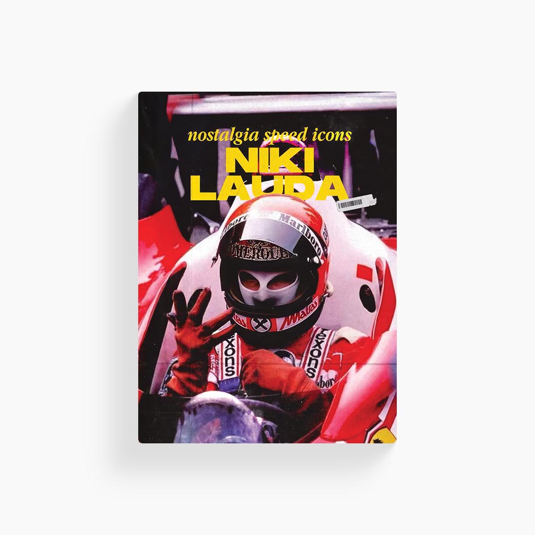 Niki Lauda F1 Metal Poster