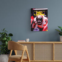 Niki Lauda F1 Metal Poster