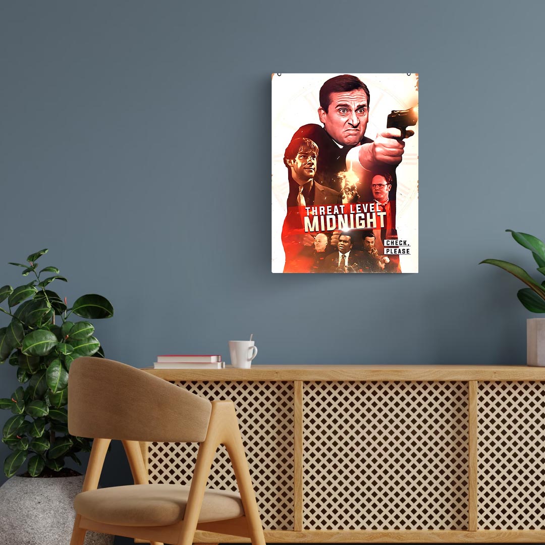 Threat Level Midnight The Office Poster
