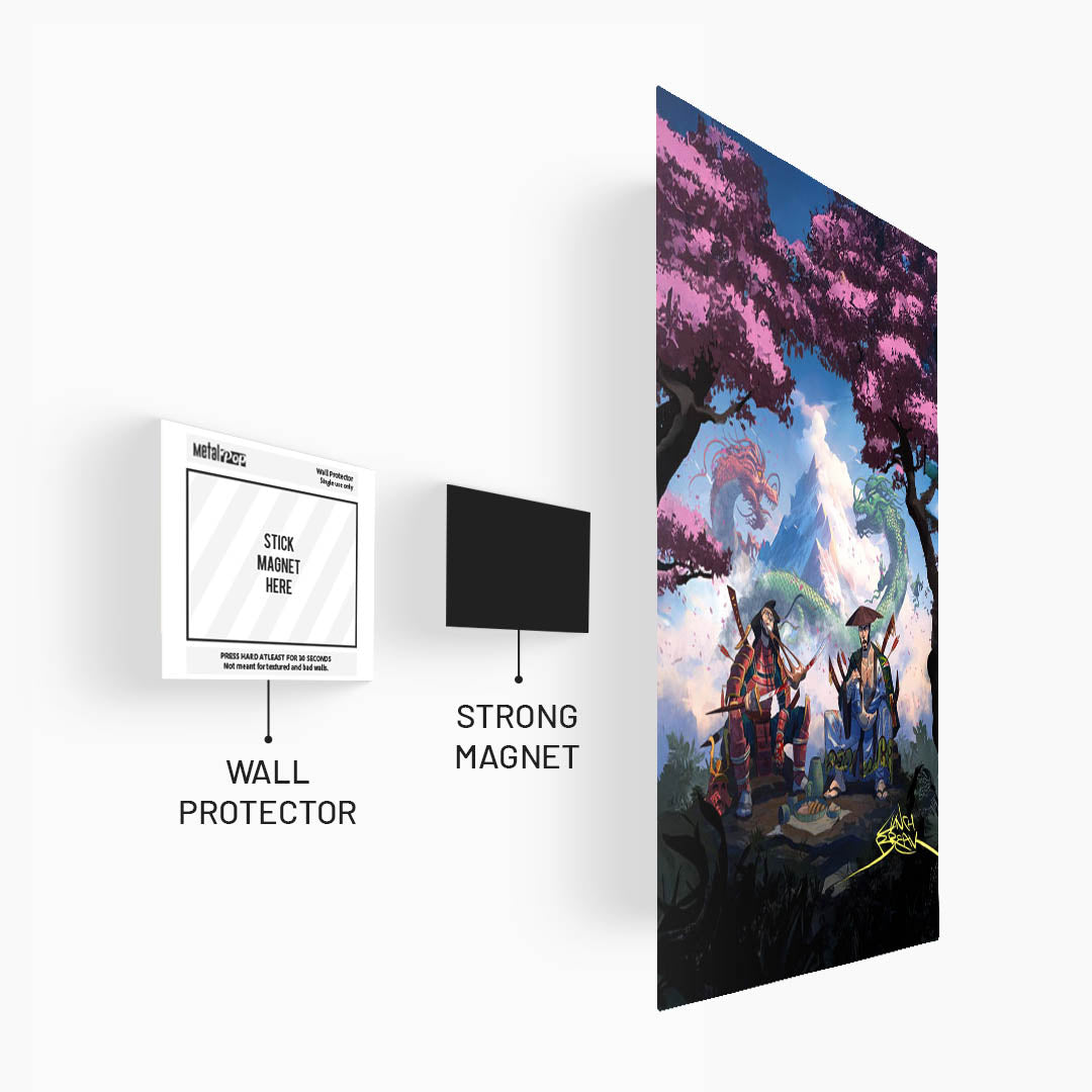 Seedhe Maut Lunch Break Metal Poster