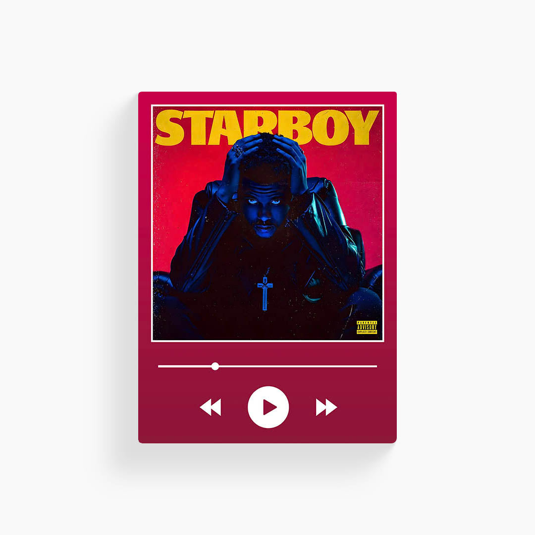 Starboy - Weeknd Poster