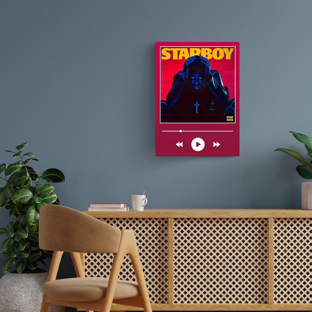Starboy - Weeknd Poster