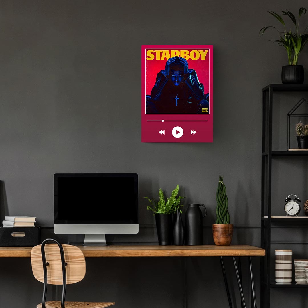 Starboy - Weeknd Poster