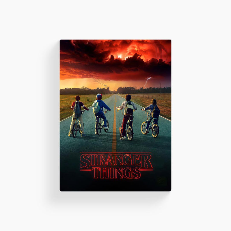 Stranger Things Metal Poster