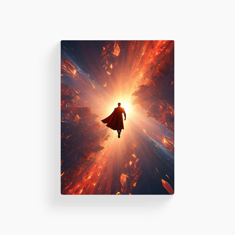 Superman Metal Poster